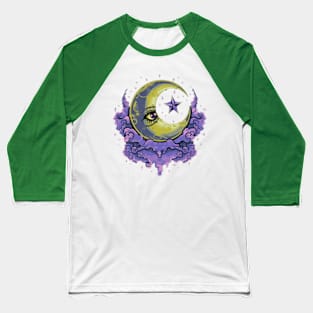 Crescent Moon Baseball T-Shirt